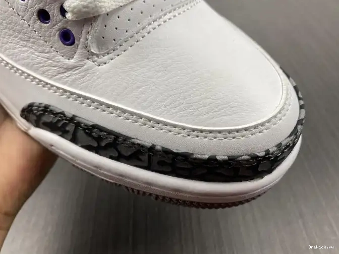 One Kick Air Iris' 3 'Dark Retro CT8532-105 Jordan 0517